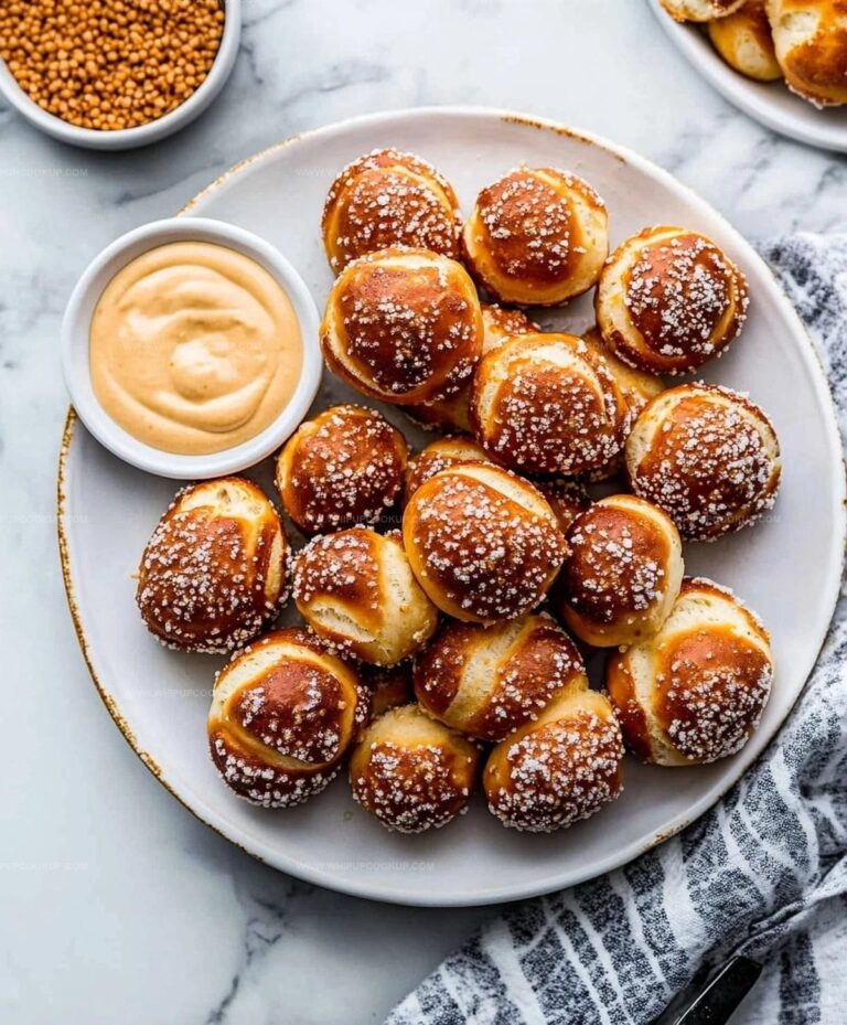 Buttery Soft Pretzel Bites Recipe