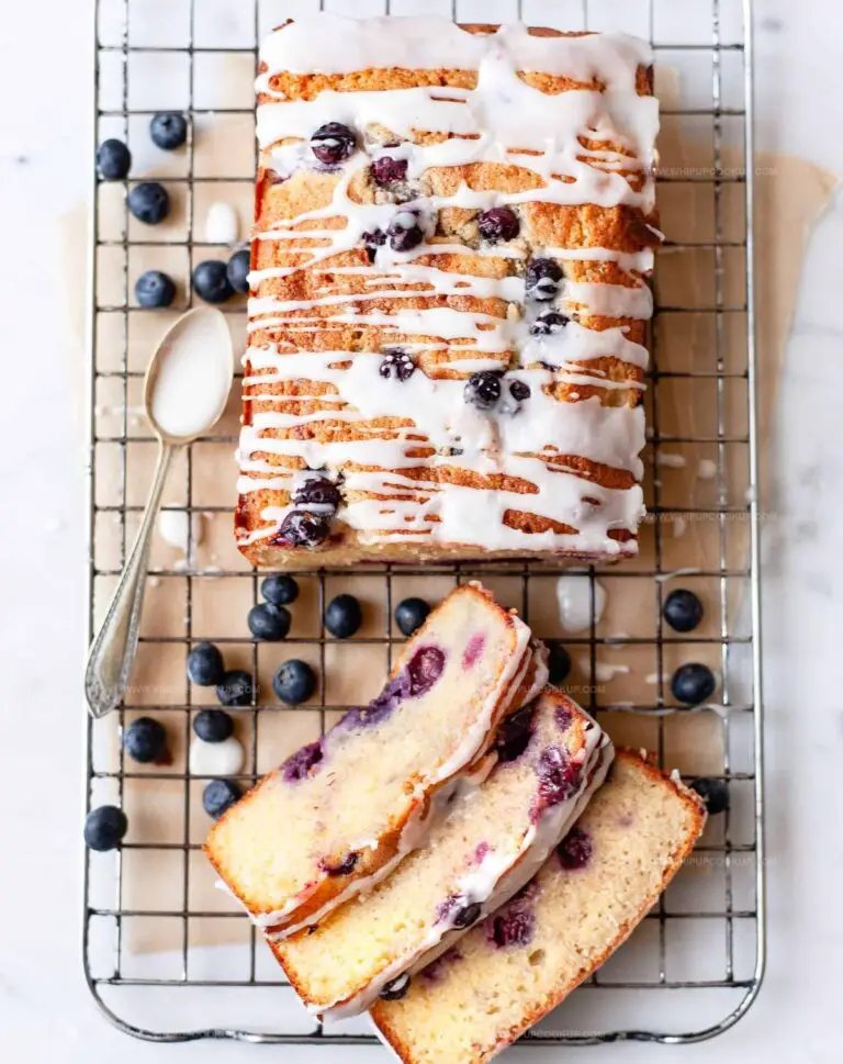 Lemon Blueberry Bundt Cake Recipe