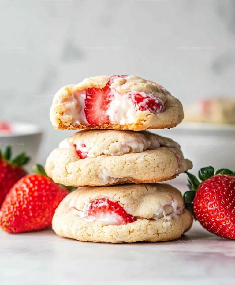 Strawberry Cheesecake Cookies Recipe
