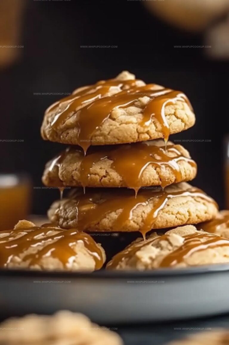 Caramel-Drizzled Apple Cinnamon Cookies Recipe