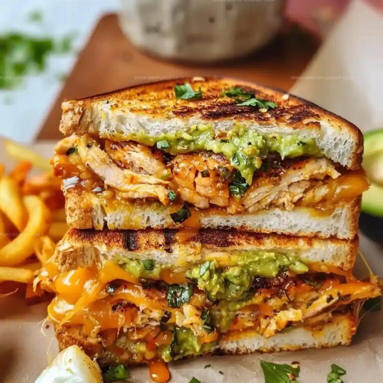 Chicken Avocado Melt Sandwich Recipe