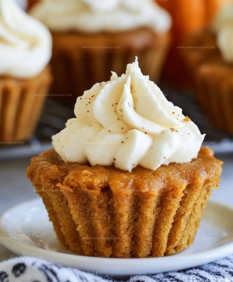 No Crust Mini Pumpkin Pie Cupcakes Recipe