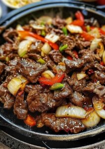 Chinese Pepper Steak with Onions Recipe