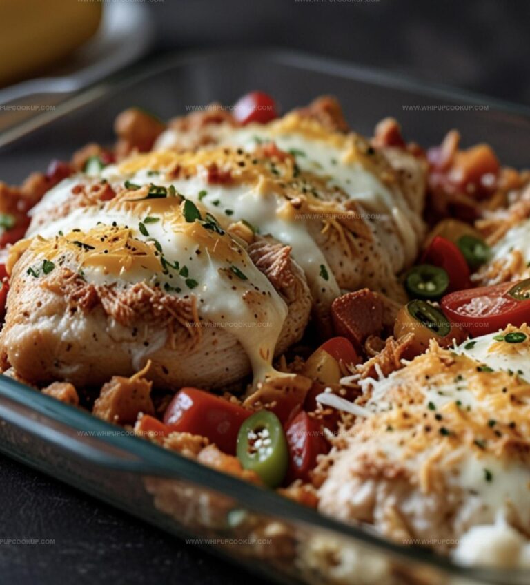 Cheesy Baked Fajita Chicken Recipe