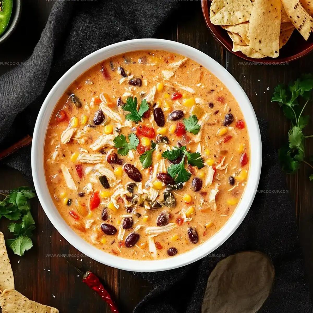 Slow Cooker Cream Cheese Chicken Chili Recipe