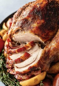 Bacon Roasted Thanksgiving Turkey Recipe