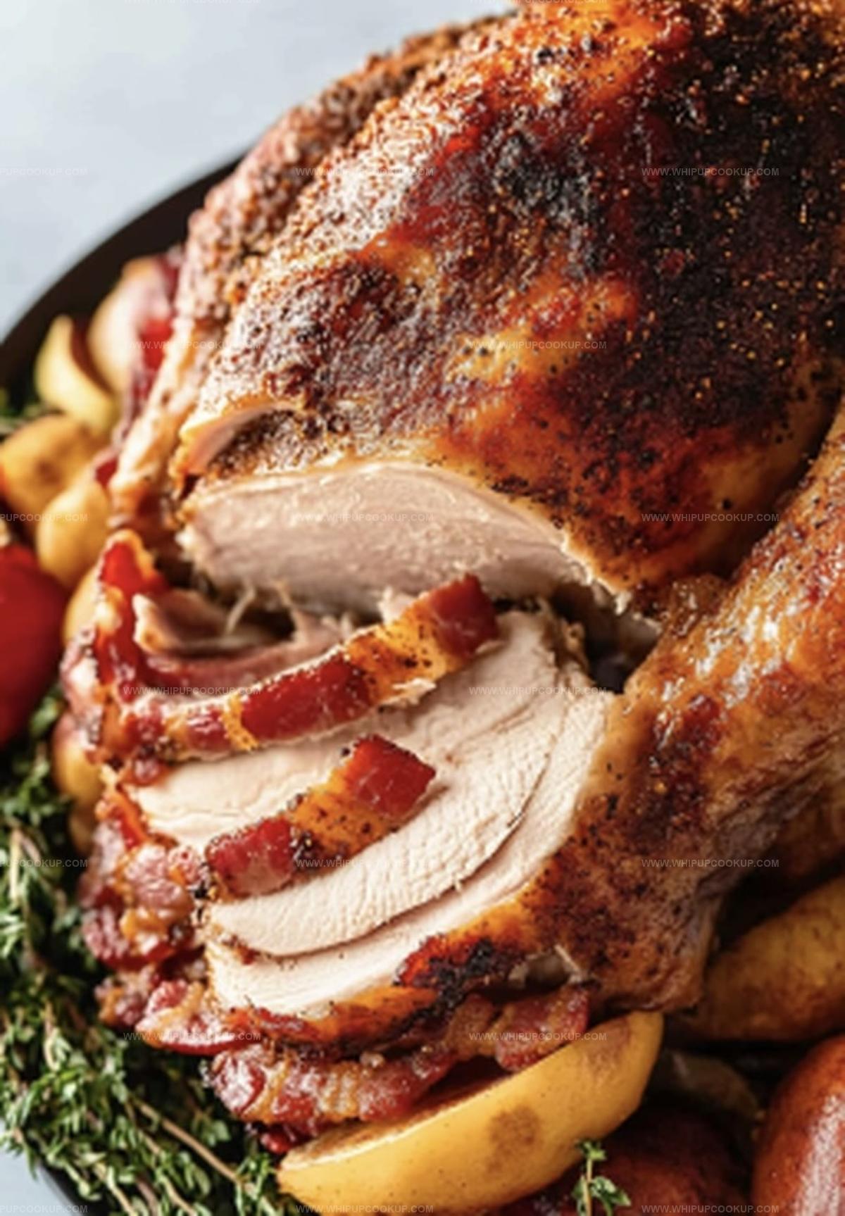 Bacon Roasted Thanksgiving Turkey Recipe