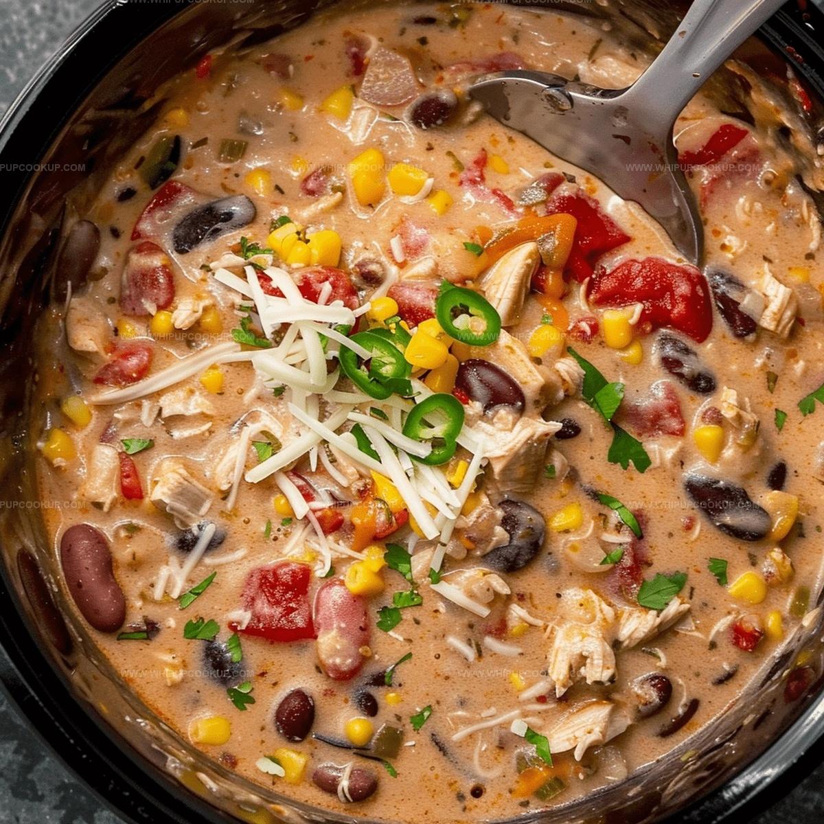 Creamy Crockpot Chicken Chili Easy & Flavorful Recipe
