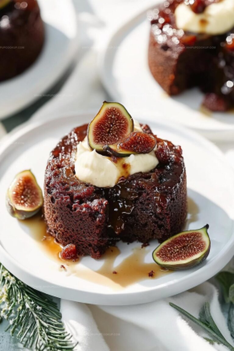 Coffee and Fig Fruit Cakes Recipe