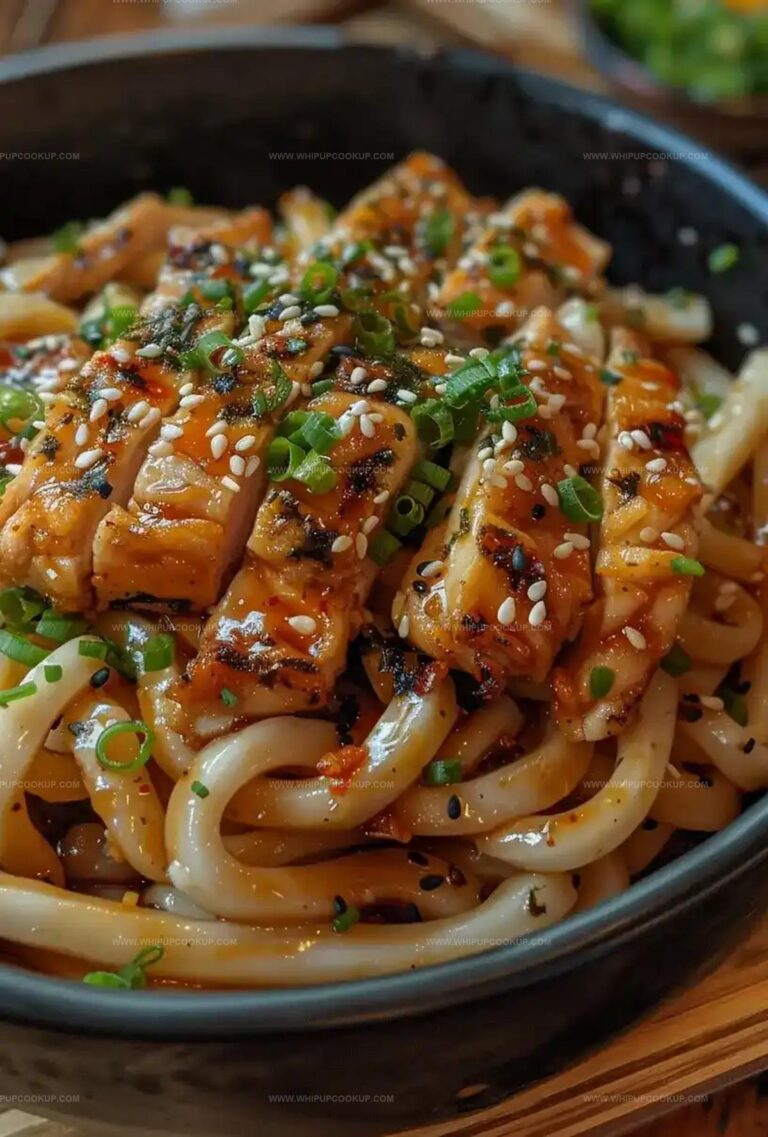 Chicken Udon Noodles Recipe