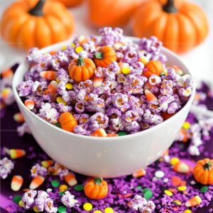 Halloween Popcorn Mix Recipe