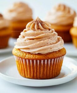 Pumpkin Cupcakes With Cinnamon Cream Cheese Frosting Recipe