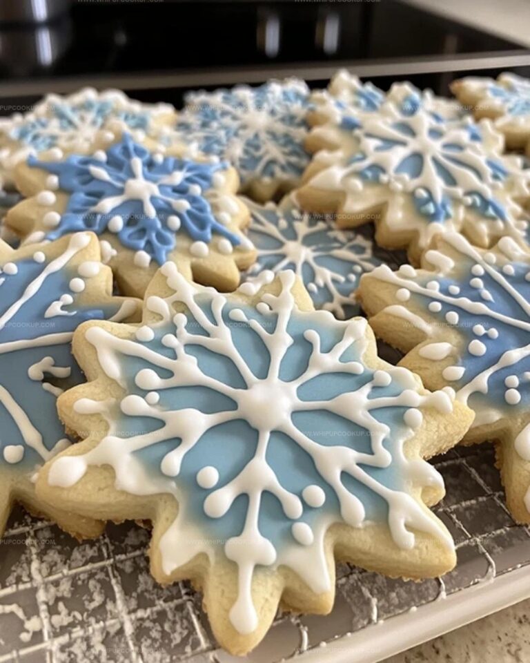 Snowflake Sugar Cookies Recipe