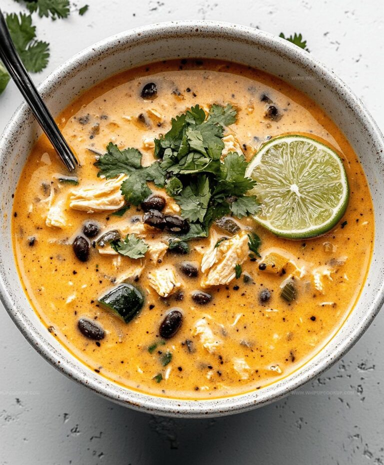 Easy Chicken, Poblano, And Black Bean Soup Recipe