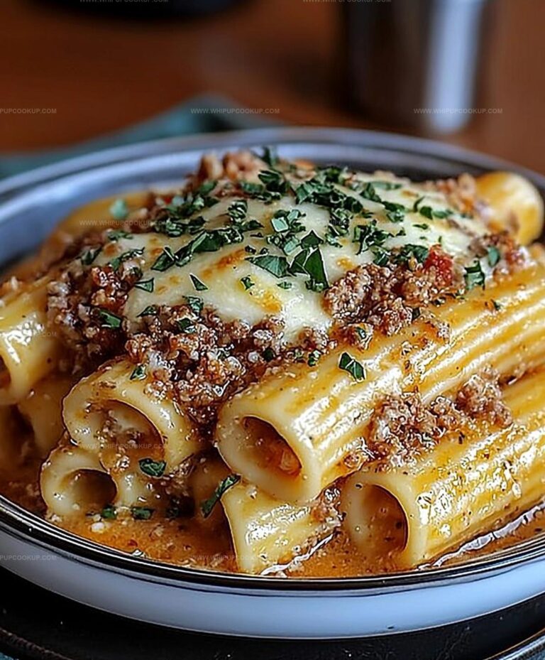 Penne Pasta with Tender Pork Recipe