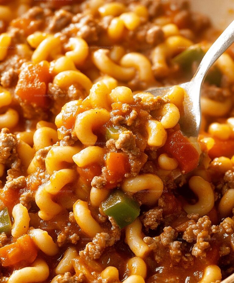 American Chop Suey (american Goulash) Recipe