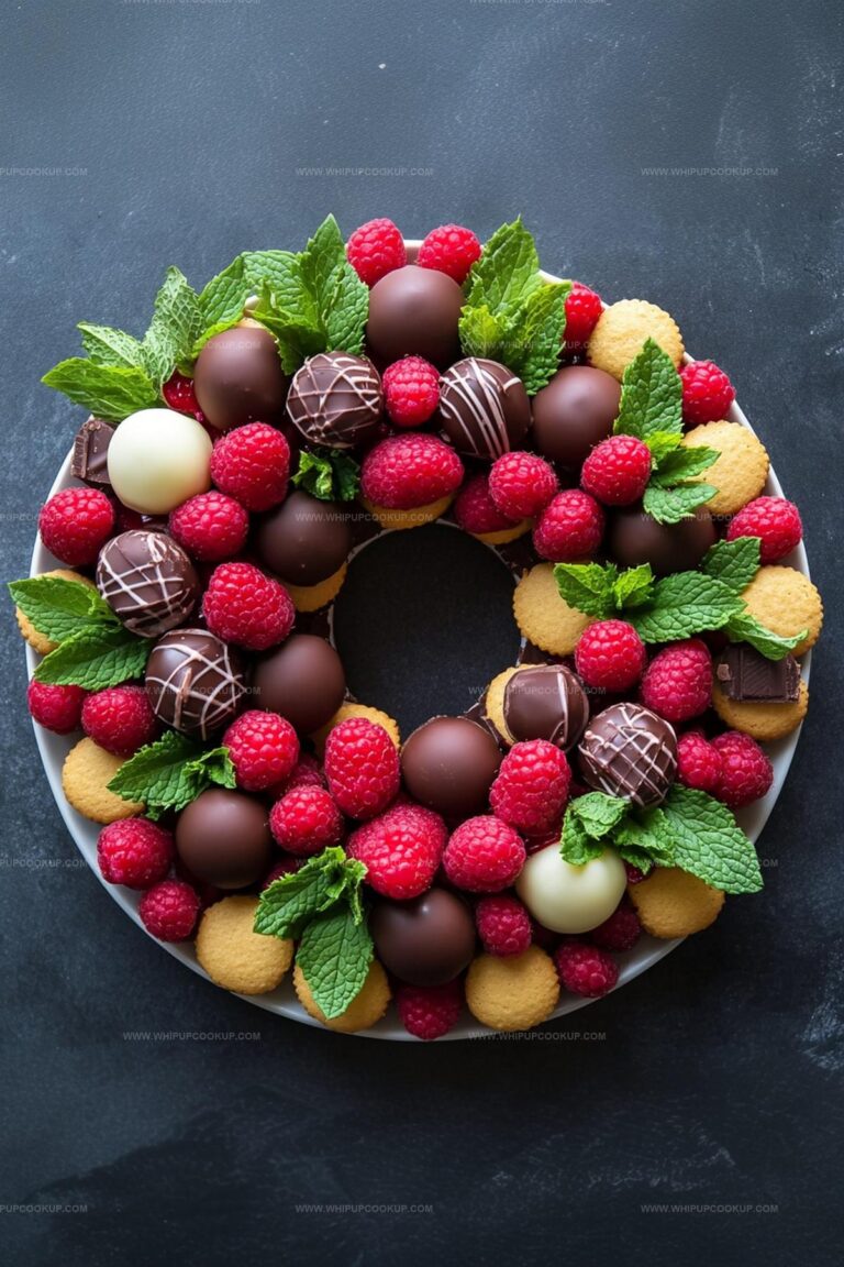 Christmas Mint Chocolate Bliss Wreath Recipe