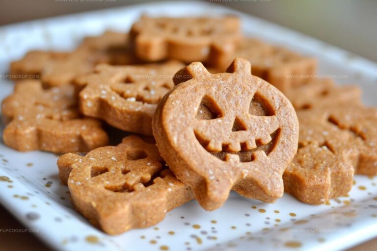 Halloween Pumpkin & Apple Jack-O-Lantern Cookies For Dogs Recipe