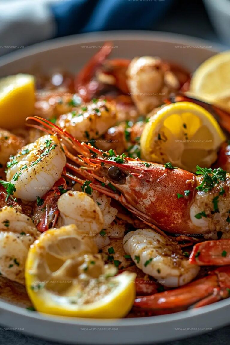 Garlic Butter Lobster and Scallops Recipe