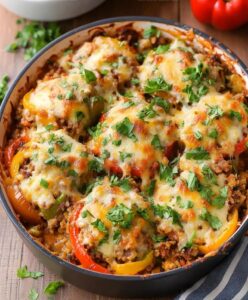 Pioneer Woman Stuffed Pepper Casserole Recipe
