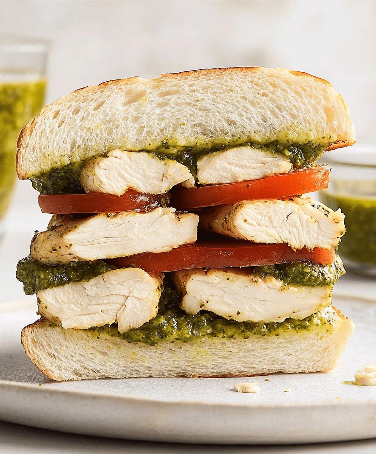 Chicken Pesto Sandwich Recipe