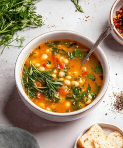 Mediterranean White Bean Soup Recipe