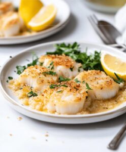 Easy Baked Scallops Recipe