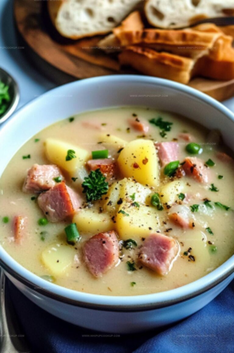Crockpot Ham and Potato Soup Recipe