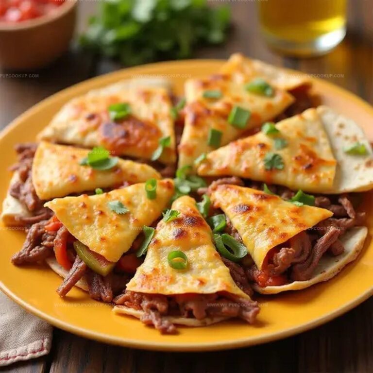 Loaded Steak Quesadillas Recipe