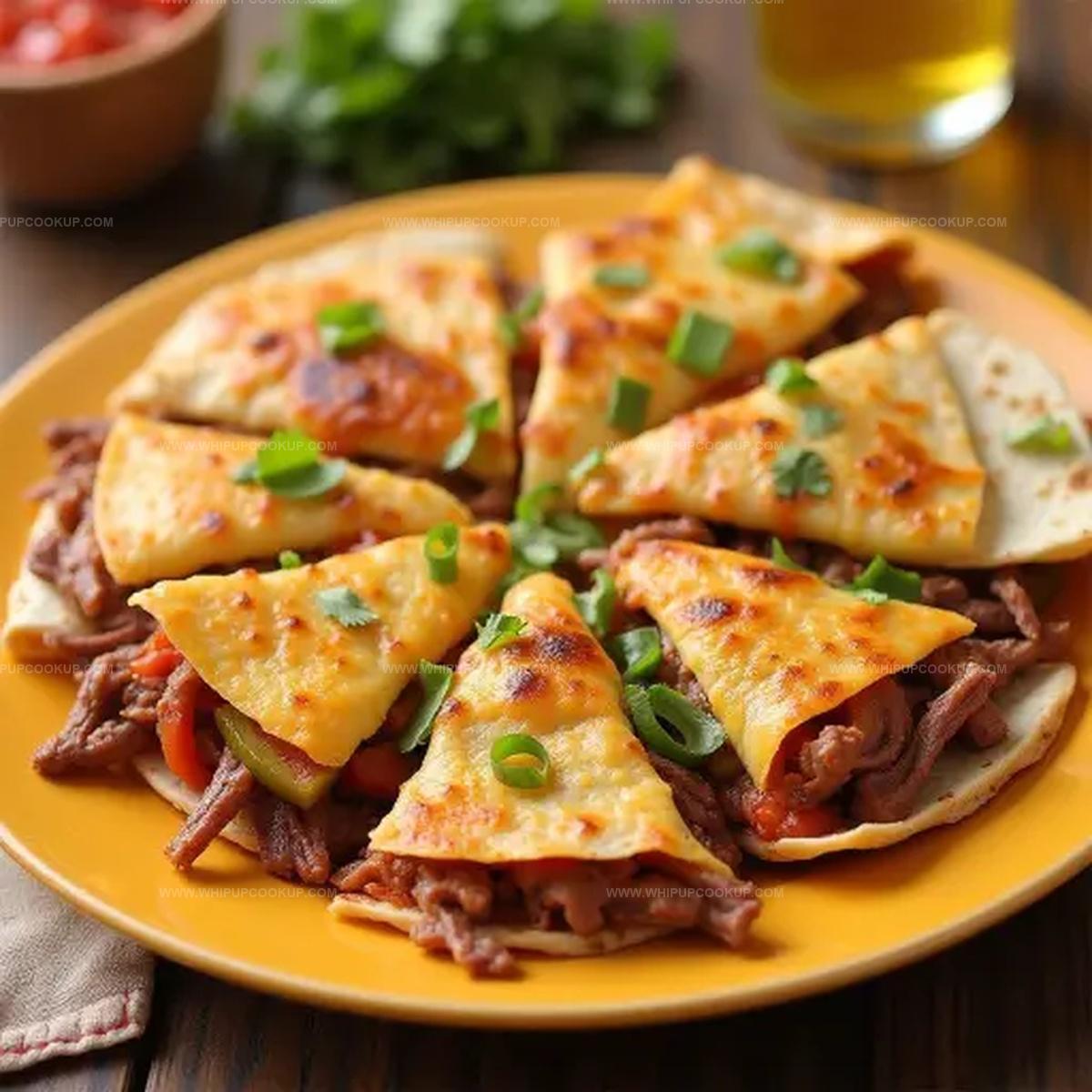 Loaded Steak Quesadillas Recipe