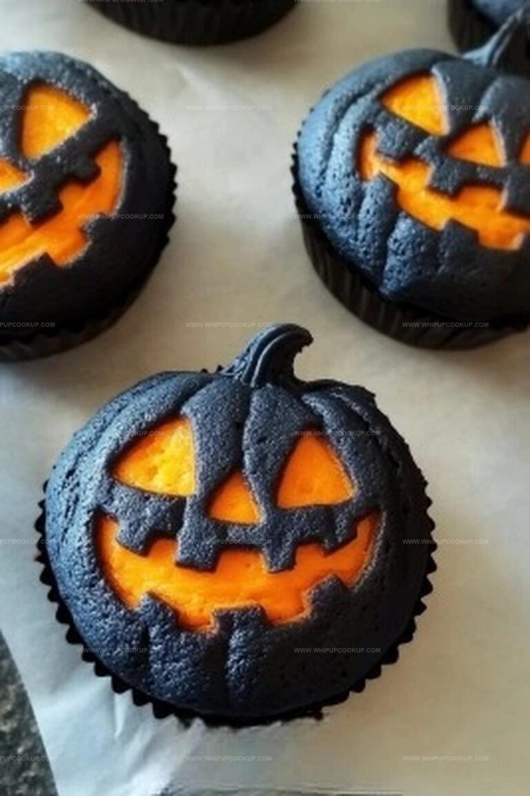 Jack-O-Lantern Cupcakes Recipe