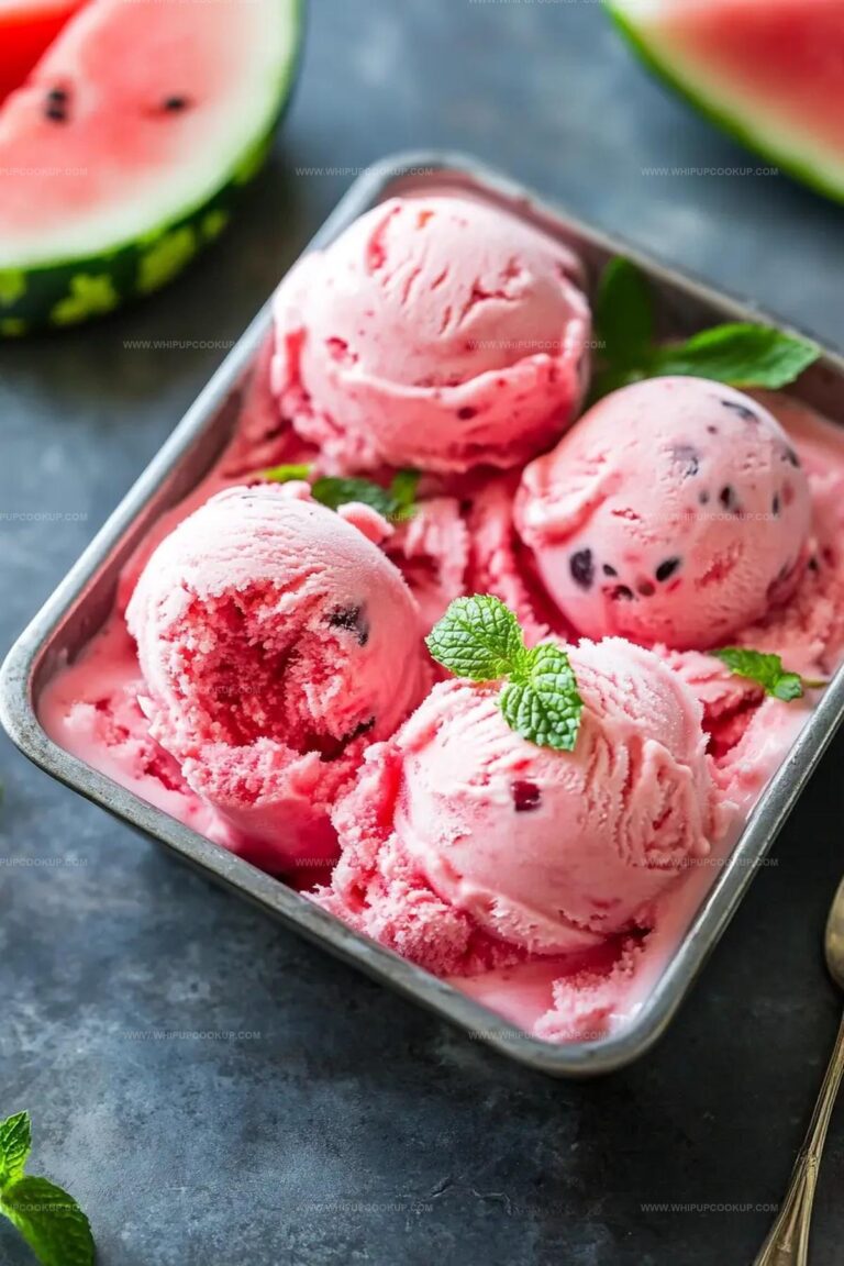 Watermelon Ice Cream Recipe