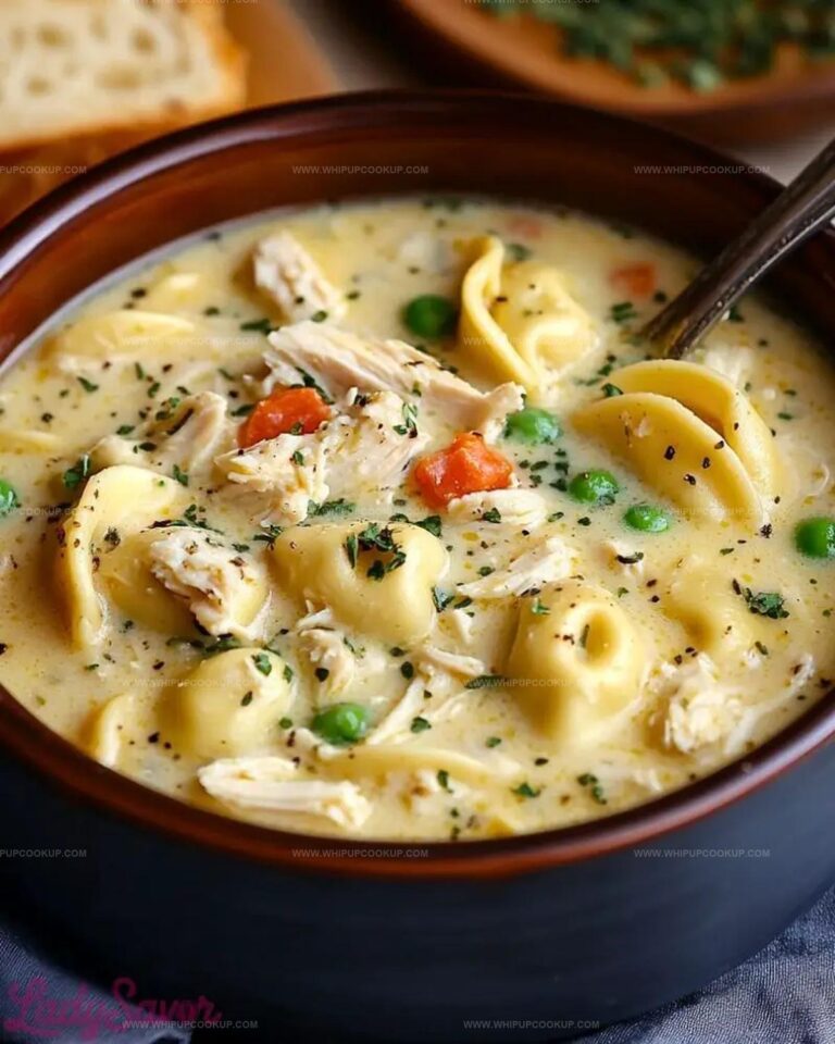 Creamy Chicken Tortellini Soup Recipe