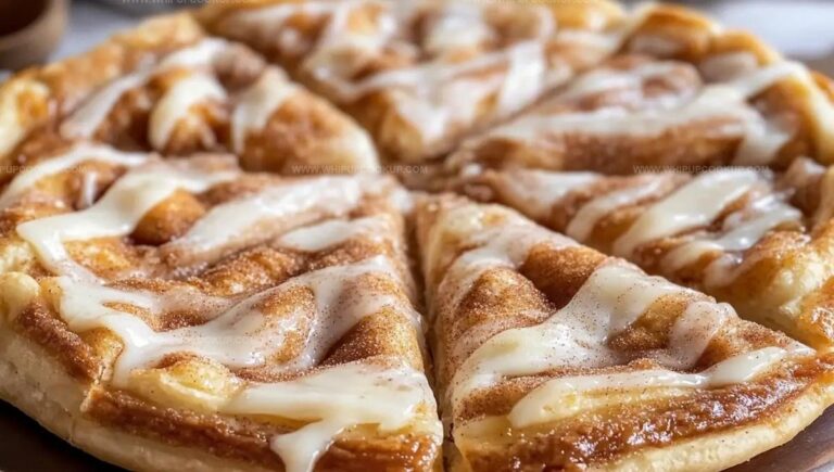 Cinnamon-Sugar Pizza Made With Crescent Rolls Recipe
