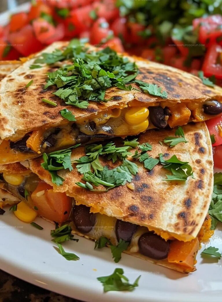 Sweet Potato Black Bean Quesadillas Recipe