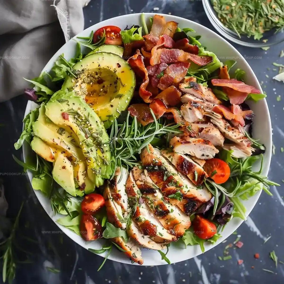 Rosemary Chicken Bacon Avocado Salad Recipe
