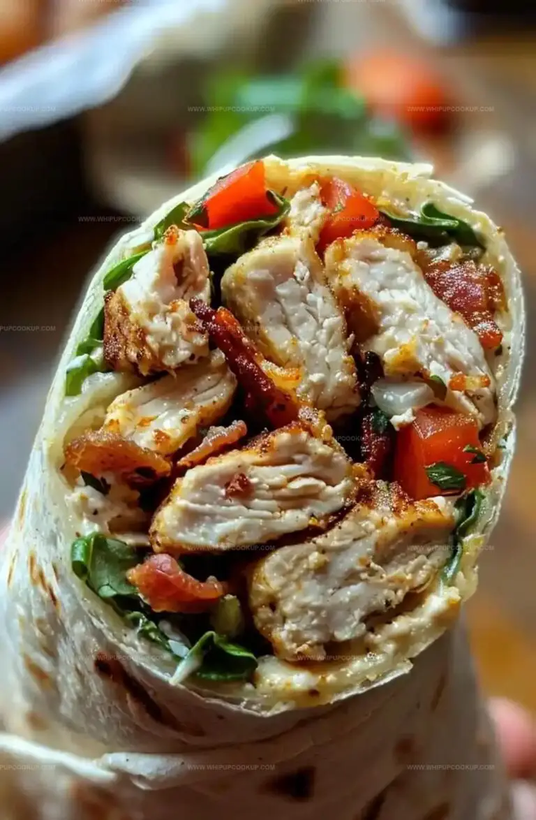 Chicken Bacon Ranch Wrap Recipe