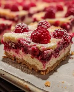 Raspberry Cheesecake Bars Recipe