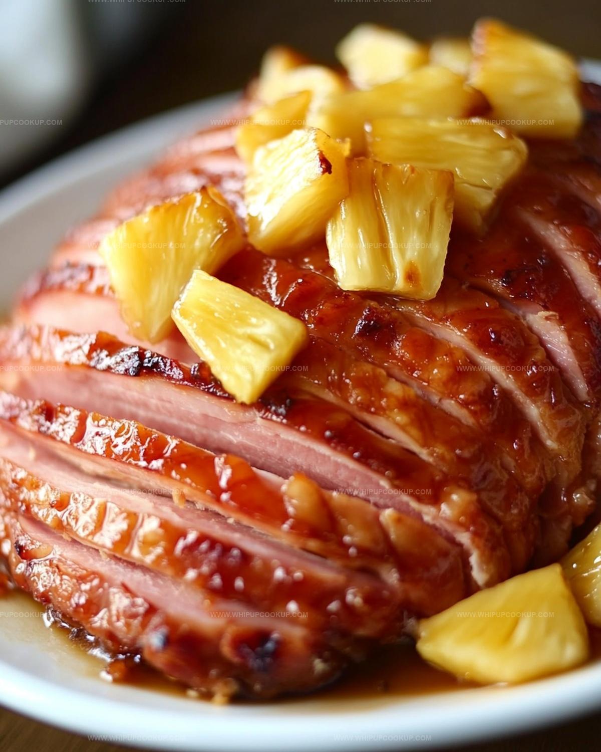 Crock Pot Pineapple Glazed Ham Recipe