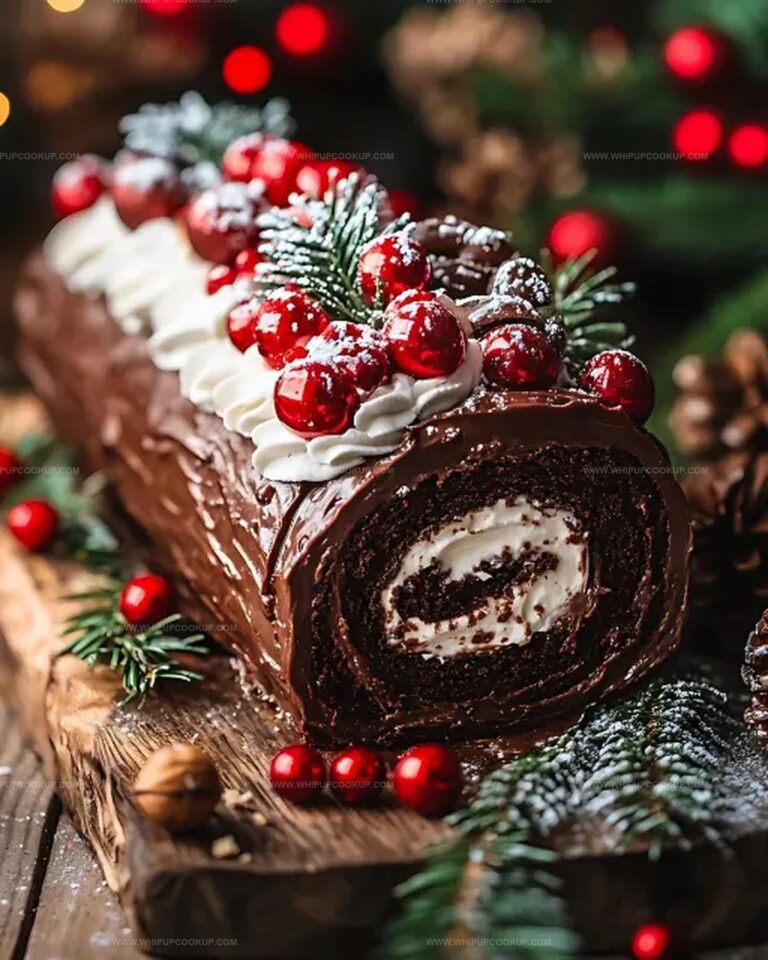 Christmas Roll Cake Recipe