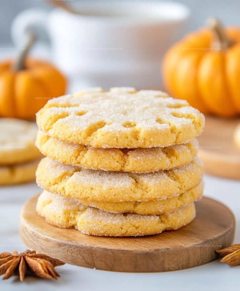 Pumpkin Sugar Cookies Recipe