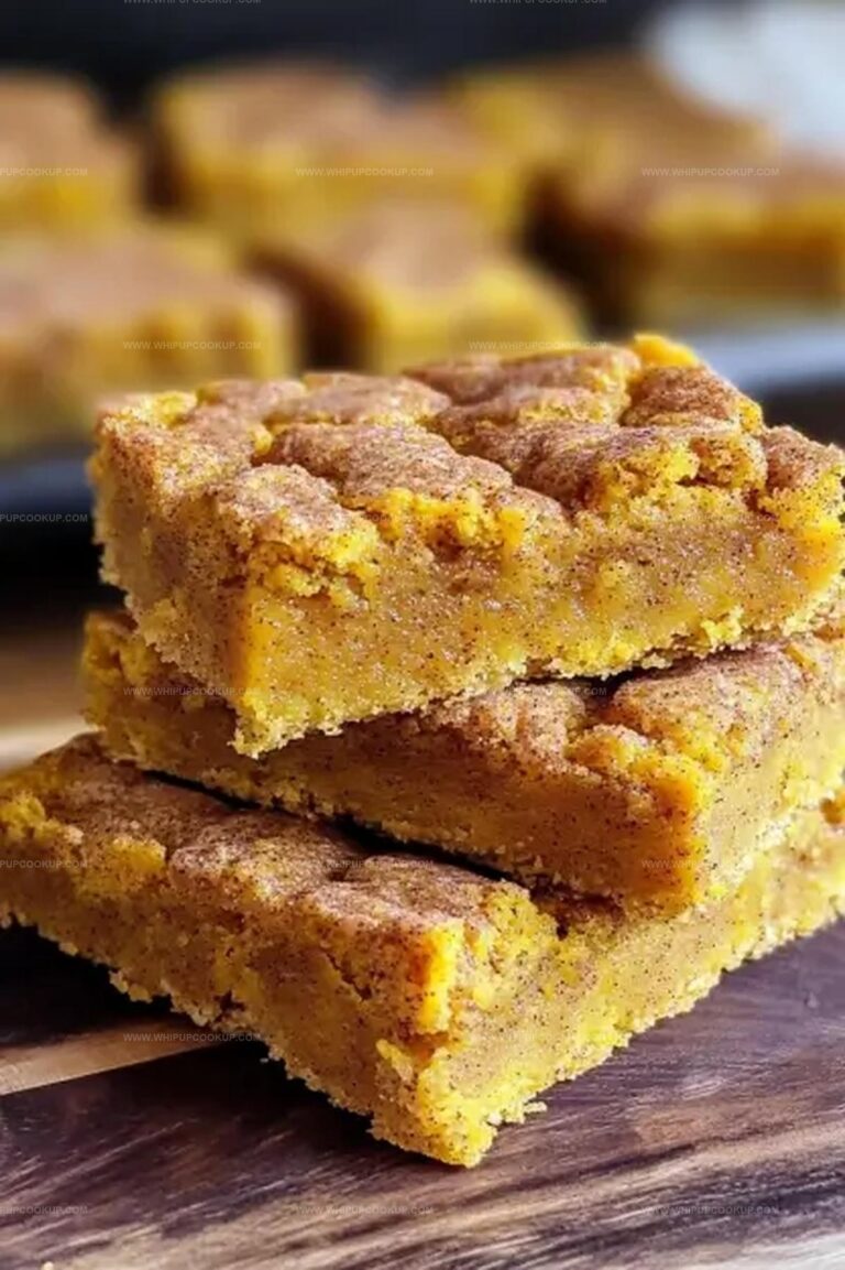 Easy Pumpkin Snickerdoodle Bars Recipe