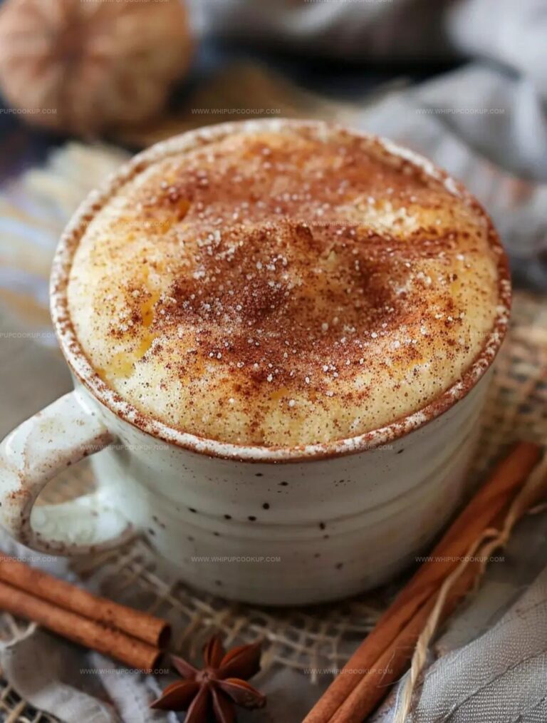 5-Minute Snickerdoodle Mug Cake Recipe