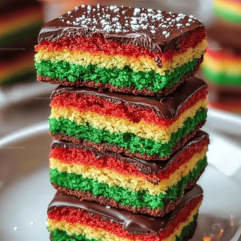 Delicious Italian Rainbow Cookies Recipe