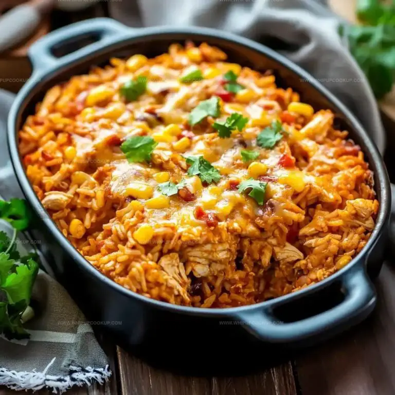 Easy Chicken Enchilada Rice Casserole (35 Minutes) Recipe