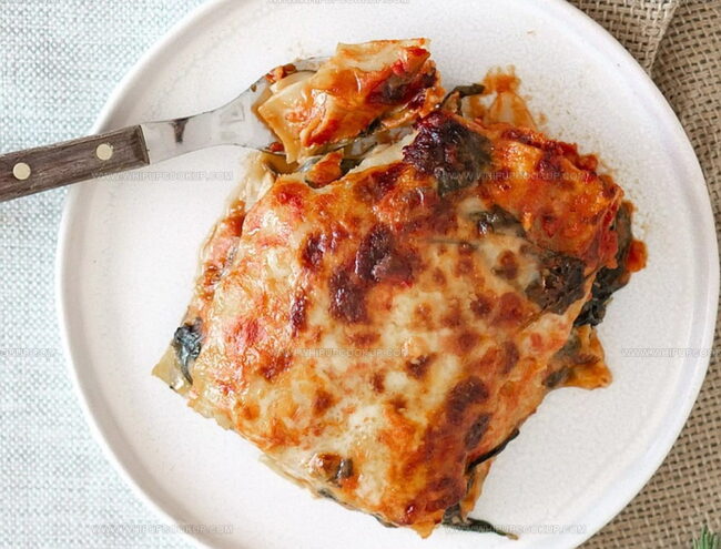 Lasagna Layering Instructions