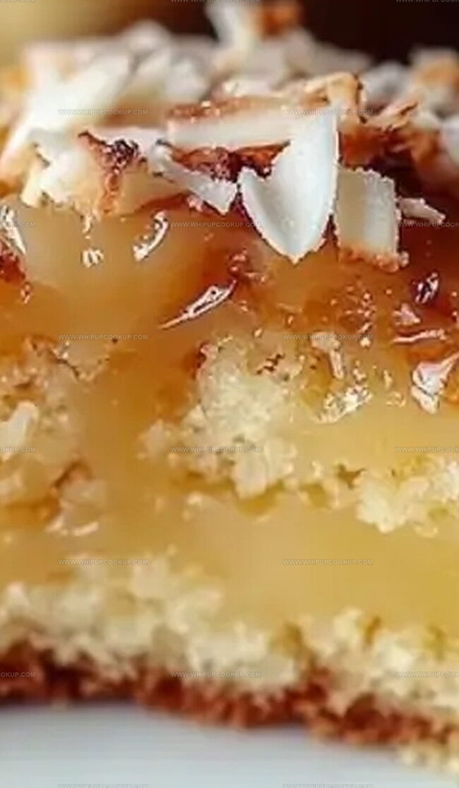 Pineapple Coconut God Bless America Cake Steps