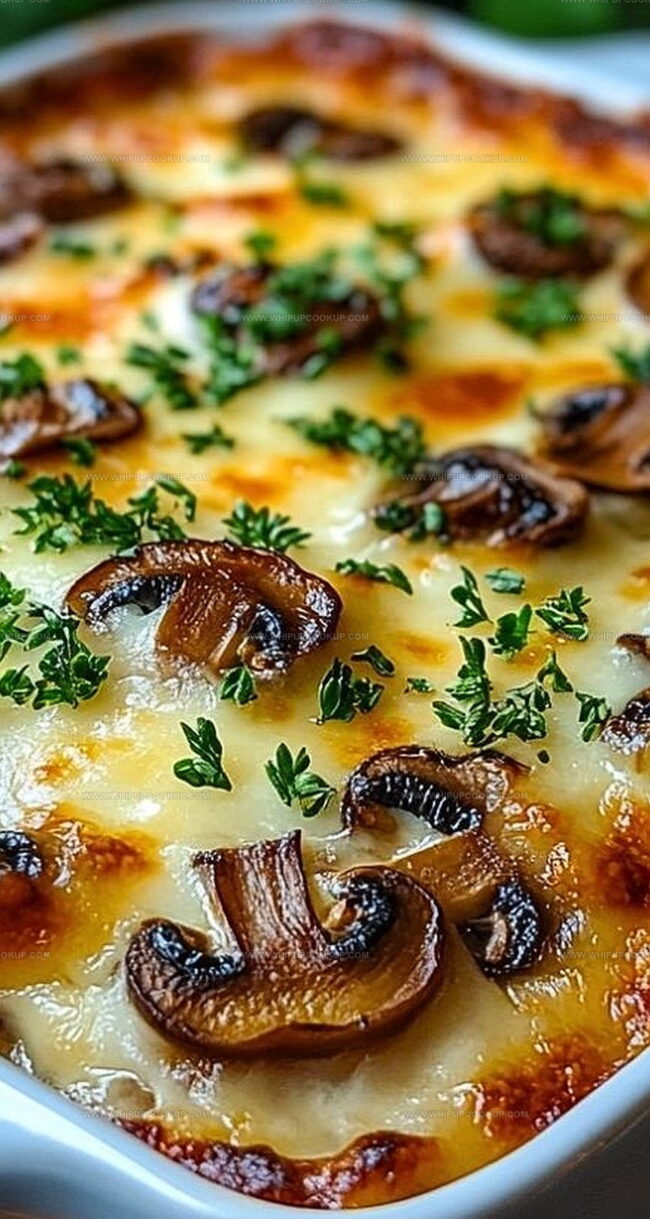 Why Mushroom Mozzarella Bake Feels So Satisfying