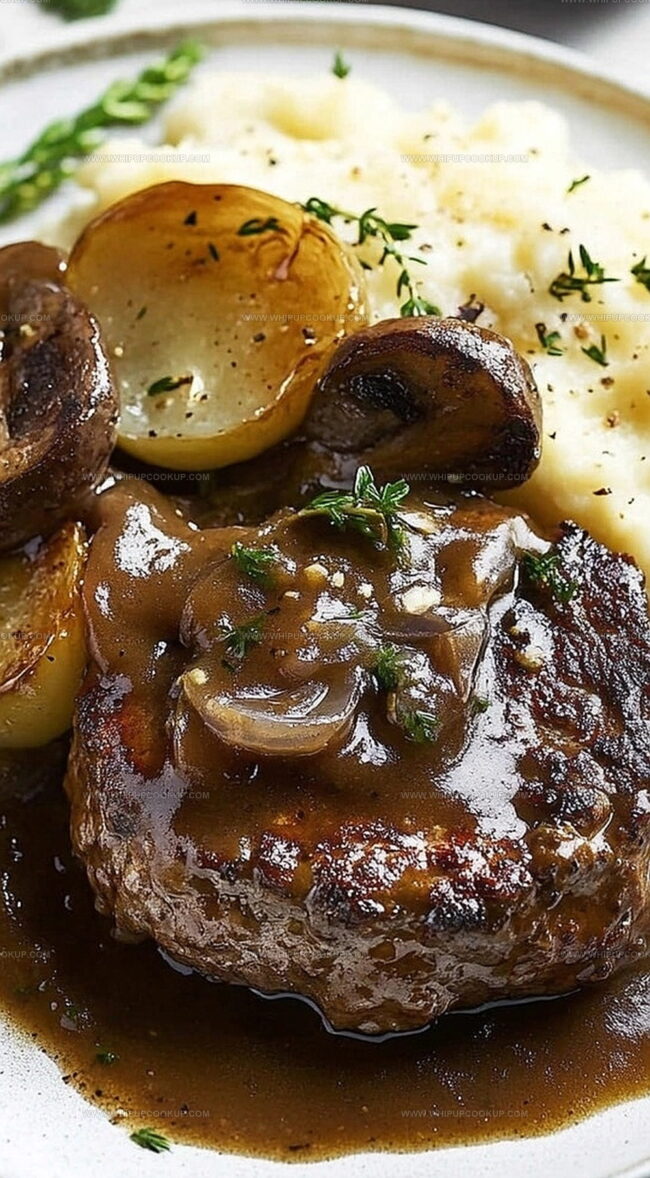 What Sets Bobby Flay’s Salisbury Steak Apart