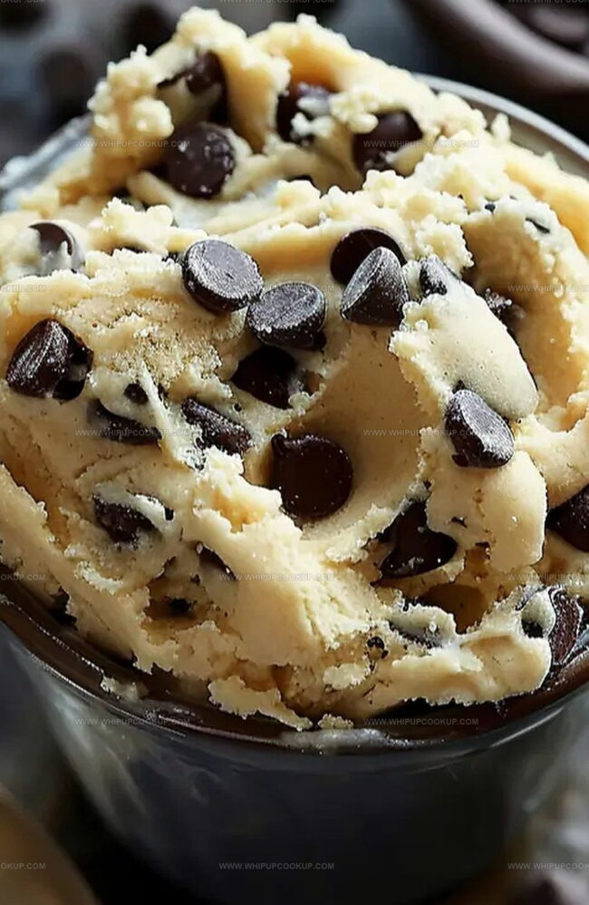 How to Make Eggless Cookie Dough in 5 Minutes
